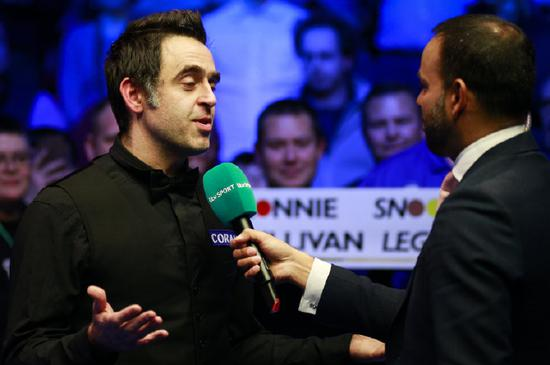 奥沙利文:斯诺克就像马戏团表演 没有观众更清静