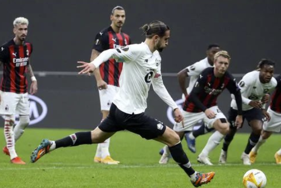 欧联杯-亚兹奇戴帽 AC米兰0-3里尔!跨季24场不败遭终结 欧联杯-亚兹奇戴帽 AC米兰0-3里尔!跨季24场不败遭终结