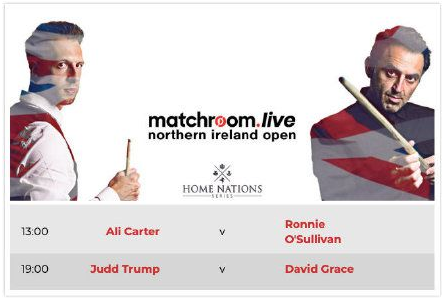 北爱赛决赛连续三年特奥会！特鲁姆普再战奥沙利文