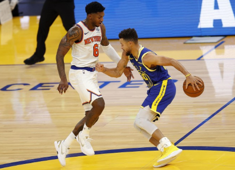 NBA-尼克斯119-104击败勇士取3连胜 巴雷特28+5 库里30分 NBA-尼克斯119-104击败勇士取3连胜 巴雷特28+5 库里30分