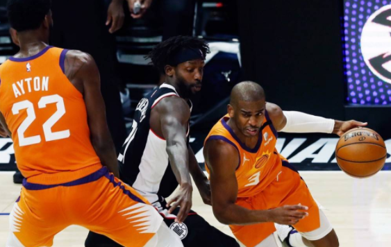 27日NBA前瞻:保罗布克围攻乔治 太阳欲灭快船冲击赛点 27日NBA前瞻:保罗布克围攻乔治 太阳欲灭快船冲击赛点