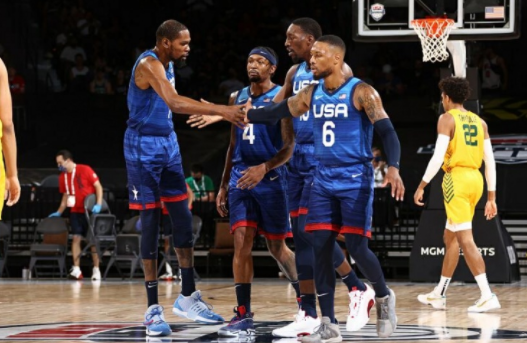 美国83-91负澳洲热身两连败 米尔斯22分杜兰特17分2帽 美国83-91负澳洲热身两连败 米尔斯22分杜兰特17分2帽