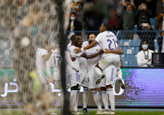 西超杯-皇马2-0毕尔巴鄂竞技夺冠 莫德里奇破门本泽马点射 西超杯-皇马2-0毕尔巴鄂竞技夺冠 莫德里奇破门本泽马点射