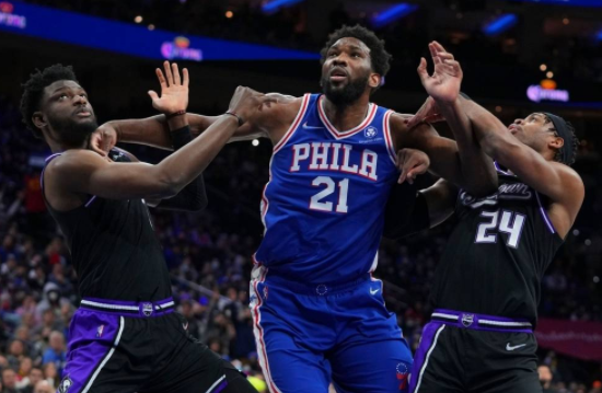 大帝36+12+6哈利伯顿38分 76人103-101逆转胜国王 大帝36+12+6哈利伯顿38分 76人103-101逆转胜国王