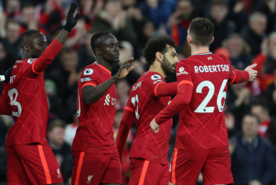 英超-利物浦1-0西汉姆距曼城3分 阿诺德助马内破门萨拉赫失单刀 英超-利物浦1-0西汉姆距曼城3分 阿诺德助马内破门萨拉赫失单刀