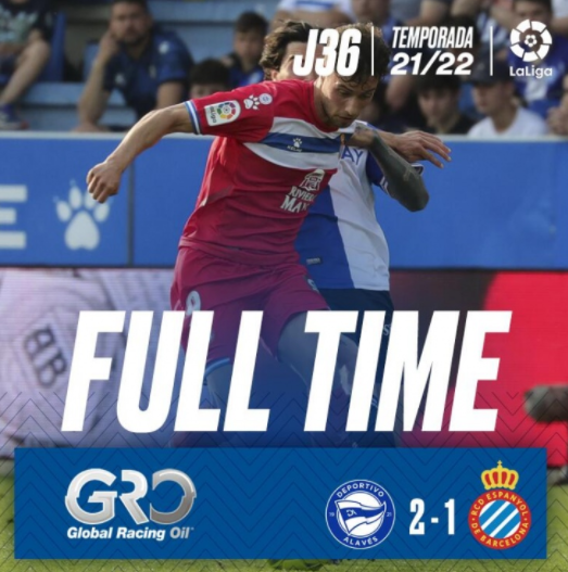 西甲-西班牙人1-2不敌阿拉维斯 武磊75分钟替补登场无建树 西甲-西班牙人1-2不敌阿拉维斯 武磊75分钟替补登场无建树