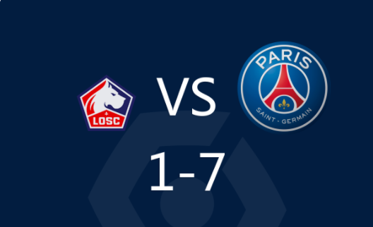 法甲-巴黎7-1横扫里尔 姆巴佩戴帽内马尔双响梅西传射 法甲-巴黎7-1横扫里尔 姆巴佩戴帽内马尔双响梅西传射