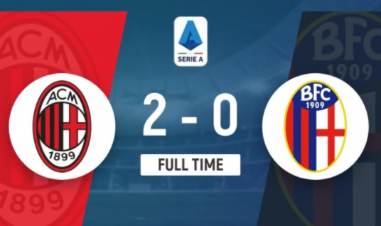 意甲-AC米兰2-0博洛尼亚 莱奥传射建功吉鲁凌空斩 意甲-AC米兰2-0博洛尼亚 莱奥传射建功吉鲁凌空斩