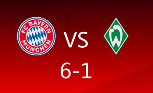 德甲-拜仁6-1大胜云达不莱梅 格纳布里帽子戏法马内伤退 德甲-拜仁6-1大胜云达不莱梅 格纳布里帽子戏法马内伤退