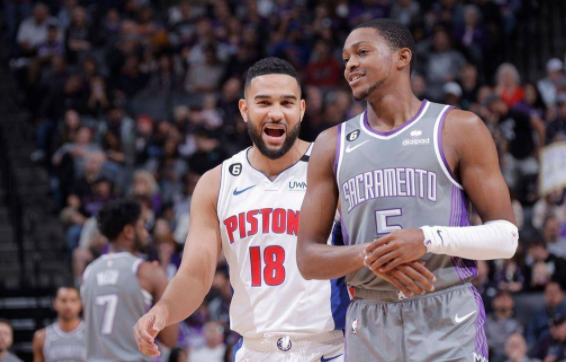 6连胜!国王7人上双137-129逆转活塞 福克斯33+7巴恩斯27+9 6连胜!国王7人上双137-129逆转活塞 福克斯33+7巴恩斯27+9