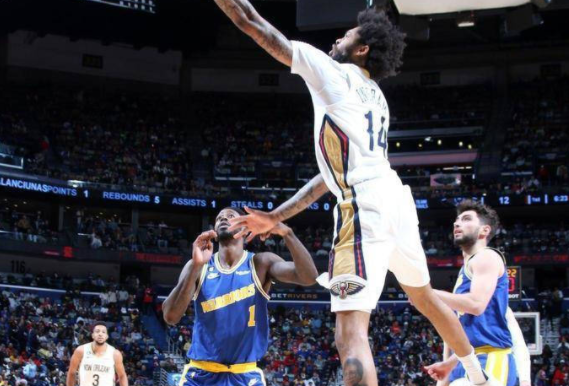 NBA-45分惨案!鹈鹕128-83狂胜勇士 英格拉姆34+6普尔26分 NBA-45分惨案!鹈鹕128-83狂胜勇士 英格拉姆34+6普尔26分