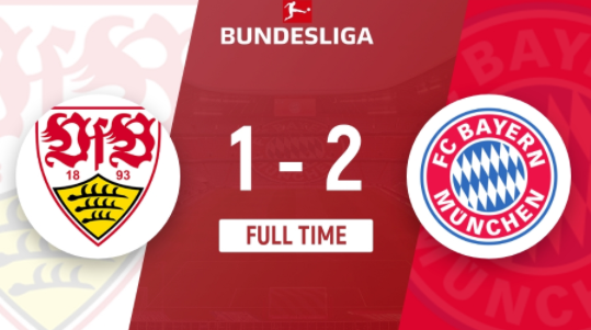 德甲-拜仁2-1斯图加特重回榜首 德里赫特远射破门舒波莫廷建功 德甲-拜仁2-1斯图加特重回榜首 德里赫特远射破门舒波莫廷建功