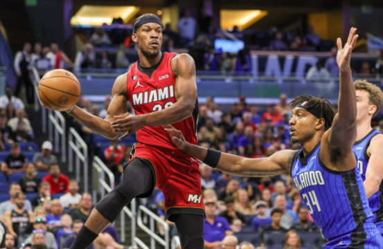 巴特勒空砍38分班切罗17+10+9 魔术加时126-114灭热火终结三连败 