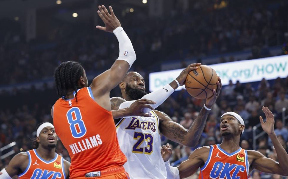 詹姆斯末节超神15分&全场40+7+7 亚历山大34分 湖人129-120力克雷霆 詹姆斯末节超神15分&全场40+7+7 亚历山大34分 湖人129-120力克雷霆