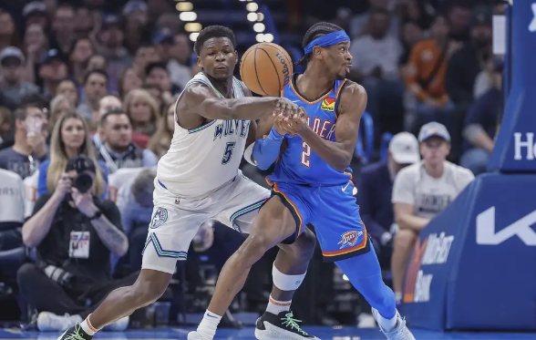 唐斯21+10+6 SGA35+7+8 森林狼107-101力克雷霆重回西部第一 唐斯21+10+6 SGA35+7+8 森林狼107-101力克雷霆重回西部第一