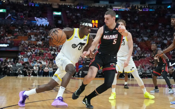 巴特勒37+7 阿德巴约23+7 基昂特-乔治31分 热火126-120击退爵士 巴特勒37+7 阿德巴约23+7 基昂特-乔治31分 热火126-120击退爵士