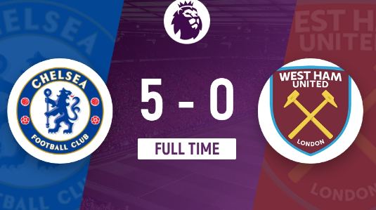 英超-切尔西5-0轻取西汉姆,雅克松造三球,马杜埃克传射 英超-切尔西5-0轻取西汉姆,雅克松造三球,马杜埃克传射