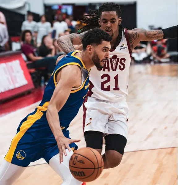 NBA夏联-勇士夏联势不可挡，普洛登16+7携手众将轻取骑士豪取六连胜