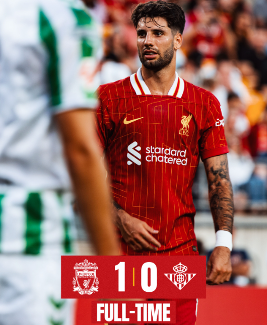 季前赛开门红!利物浦1-0贝蒂斯 萨拉赫助攻索博!红军下场对枪手 季前赛开门红!利物浦1-0贝蒂斯 萨拉赫助攻索博!红军下场对枪手