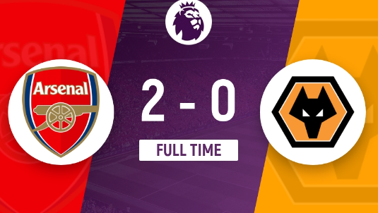 英超-阿森纳2-0战胜狼队开门红 萨卡哈弗茨相互传射