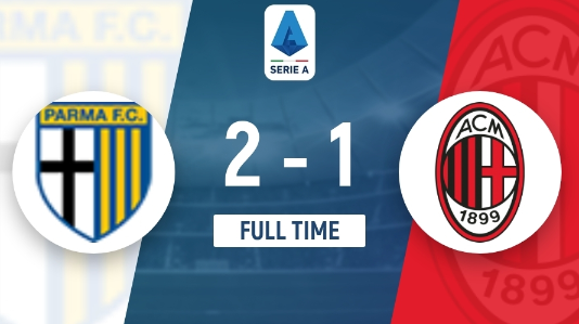 意甲-帕尔马2-1战胜AC米兰，坎切列里破门，莱奥助攻