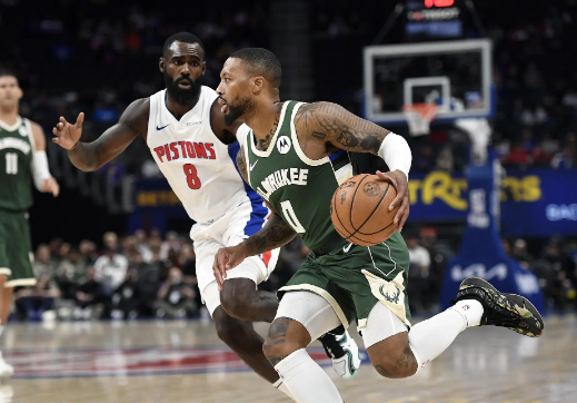 NBA季前赛-活塞120-87大胜雄鹿 艾维22分 字母哥缺阵 利拉德15分 