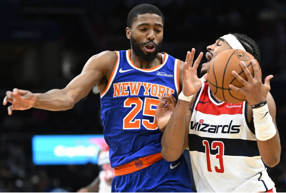 唐斯空砍22+12布伦森27分 普尔16分 奇才险胜尼克斯