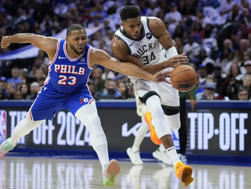 利拉德30+9恩比德缺战 字母哥25+14 雄鹿轻取76人