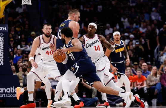 哈登23+16 约基奇41分+丢关键罚篮 掘金惜败快船