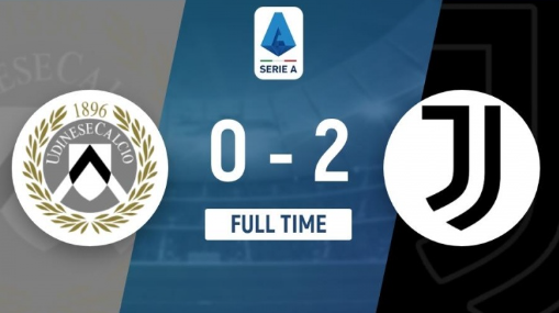 意甲-乌迪内斯主场0-2不敌尤文，萨沃纳补射建功