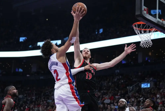 比斯利20分 珀尔特尔25+19 活塞力克猛龙迎连胜