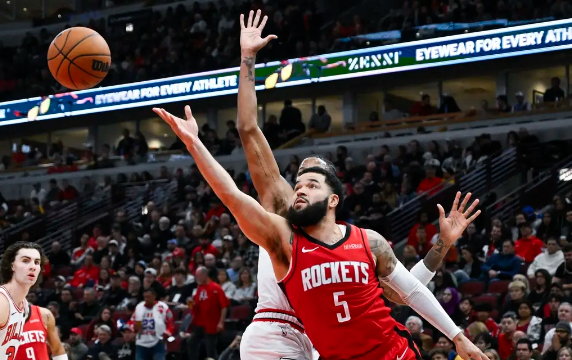 范乔丹28+7+7 申京三双 拉文15分 火箭36分大胜公牛豪取5连胜