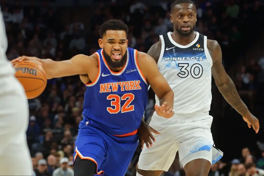 唐斯首回明尼苏达32+20 大桥29+6+6 尼克斯大胜森林狼 唐斯首回明尼苏达32+20 大桥29+6+6 尼克斯大胜森林狼