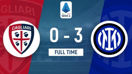 意甲-卡利亚里0-3惨负国际米兰 劳塔罗破门，恰20点射