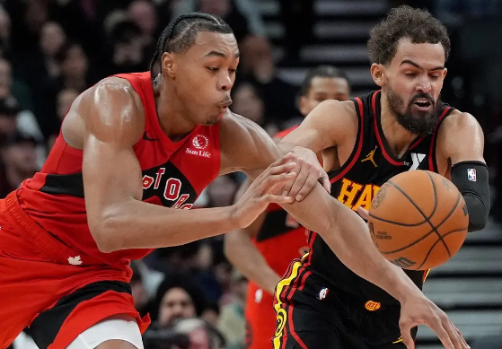 特雷-杨34+10 亨特22分 老鹰全场22次抢断送猛龙10连败