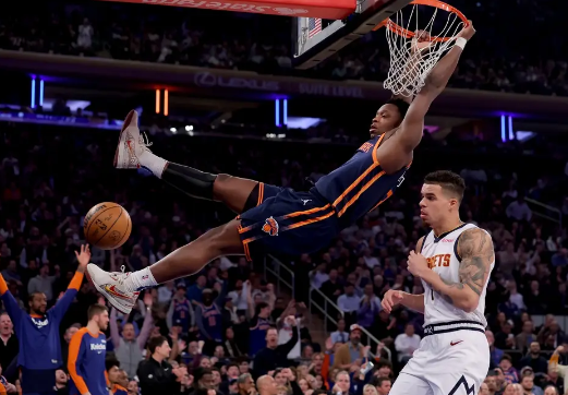 布伦森30+15 约基奇17+6+6 穆雷33+5+6 尼克斯送掘金3连败