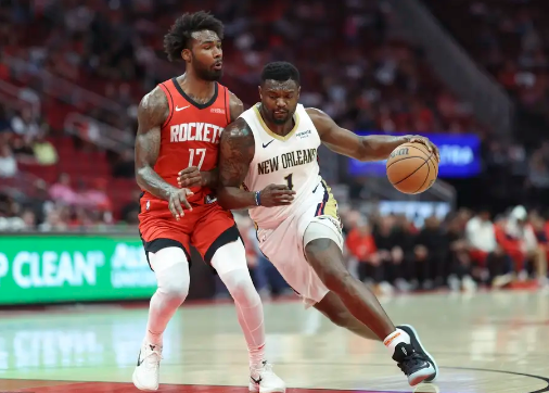 狄龙27分 阿门伤退 锡安20分 火箭7人上双再胜鹈鹕