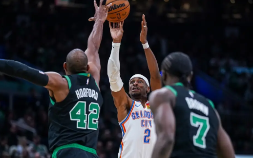 亚历山大34分 塔图姆33+8+8 内外线极致对决 雷霆双杀绿军 亚历山大34分 塔图姆33+8+8 内外线极致对决 雷霆双杀绿军