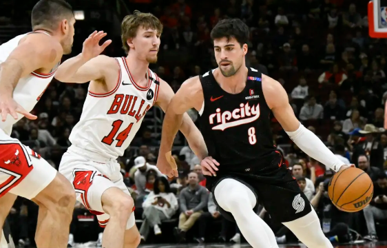 武切维奇31+12 基迪三双 阿夫迪亚37+11+5 公牛力克开拓者 武切维奇31+12 基迪三双 阿夫迪亚37+11+5 公牛力克开拓者