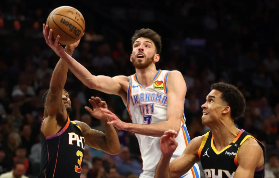 杰伦威33+7 比尔25分 SGA&KD缺阵 太阳不敌雷霆无缘附加赛