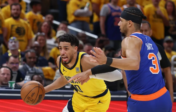 西卡31+5 哈利伯顿21+6+13 步行者4-2尼克斯杀入总决赛 西卡31+5 哈利伯顿21+6+13 步行者4-2尼克斯杀入总决赛